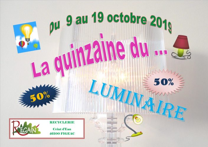 Quinzaine du luminaire