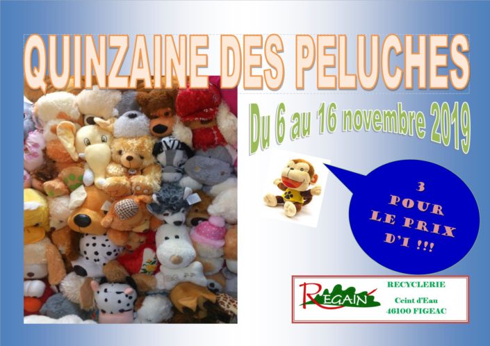 Quinzaine des peluches