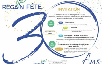 REGAIN fête ses 30 ANS !